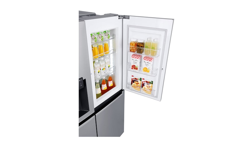 LG Side-by-Side med stor kapacitet med vattenanslutning och uppgraderad Door-in-Door™, GSJ760PZXV